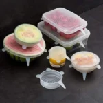 Pack of 6 Silicone Stretch Lids Cover - Image 3