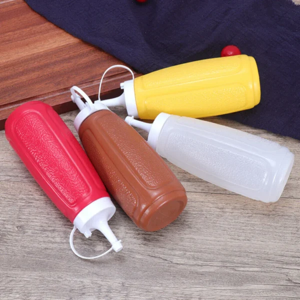 1 Pcs Refillable Sauce Squeeze Bottle