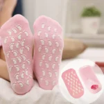 Anti Crack Half-Length Silicone Foot Protector Socks - Image 2