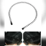 2PC Metal Hair Band For Men Womens - Image 2
