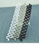 2 Pcs Black Braider Hair Style twister hair band