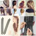 2 Pcs Black Braider Hair Style twister hair band - Image 3