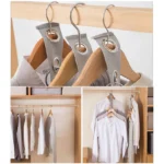 2 Pcs 4 Hole Magic Clothes Hanger Strip - Image 2