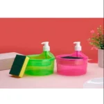 Dish Soap Dispenser With Sponge - Image 2