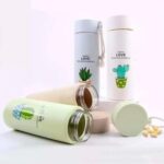 Cactus Design Insulated Water Bottle - Image 2
