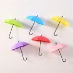 3 Pcs Colorful Umbrella Wall-Mounted Hooks - Image 3