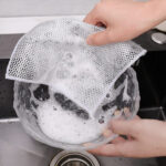 3 Pcs Silver Wire Kitchen Cleaning Dish Cloth - Image 2