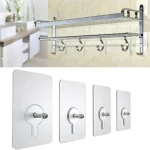 3 Pcs Non-Trace Self Adhesive Nails Hooks