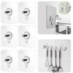 3 Pcs Non-Trace Self Adhesive Nails Hooks - Image 2