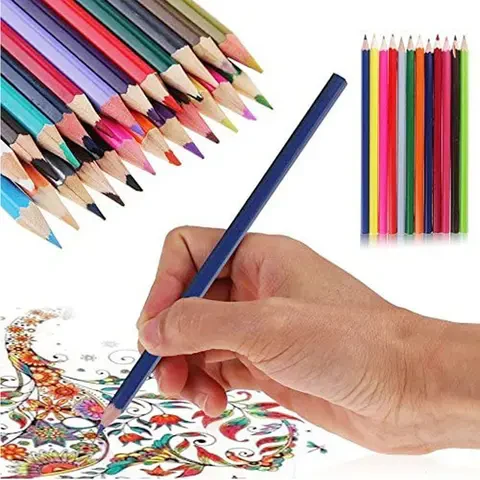 Set Of 12 High Quality Pencil Colours