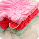 Super Absorbent Turban Hair Towel Cap - Image 3