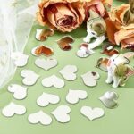 50Pcs Reflective Heart Wall Stickers (1 inch) - Image 2
