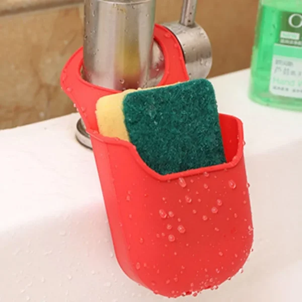 Silicone Sink Hanging Sponge Holder