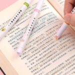 6Pcs Multi-Shaped Highlighting Roller Pens - Image 3