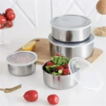 5 Pcs Food Storage Containers With Lids - Image 3