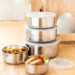 5 Pcs Food Storage Containers With Lids