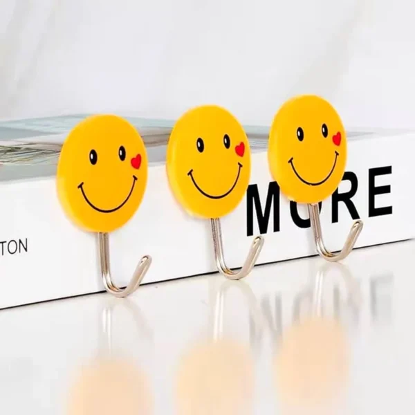 5 Piece Emoji Wall Hook Collection