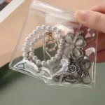 5 Pcs Transparent Storage Jewelry Pouches