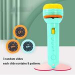Mini Flashlight Projector Toy For Kids With 3 Image Reels - Image 2