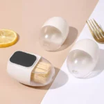 Egg Shape Magnetic Toothpick Storage Container - Image 2