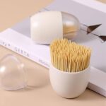 Egg Shape Magnetic Toothpick Storage Container - Image 3