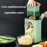 6 In1 Multi Functional Vegetable Slicer Shredder Cutter Peeler Kitchen Chopper - Image 2