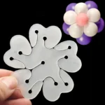 6Pcs Flower Shape Balloon Clip - Image 3