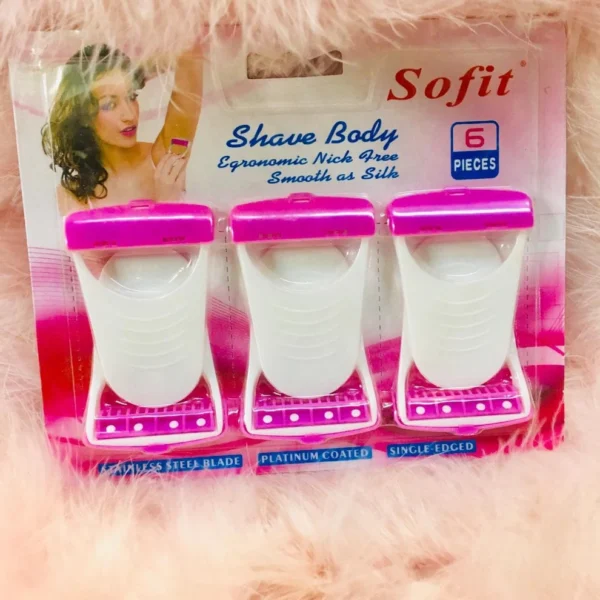 6 pcs Ladies Womens Girls Shaver