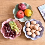 1Pcs Flower Shape Fruit Plate Storage Organizer - Image 3