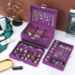 3 Layers Velvet Jewelry Boxes & Organizers - Image 3