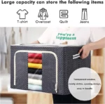 Steel Frame Folding Storage Organizer Bags - Image 2