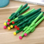 1 Pcs Kawaii Cactus Flower Gel-Pen - Image 3