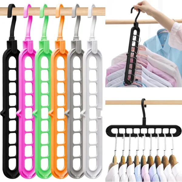 9-Hole Foldable Magic Hanger