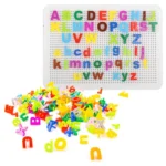 Alphabet ABC Words Pin Peg Board Puzzle Educational Building Blocks - Image 3