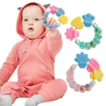 1 Pcs Baby Teething Ring