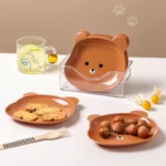 Bear-Shaped Plate With Stand - Image 2