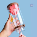 1 PC Cleaner Bottle Brush Flower Shape(6.5inch) - Image 2