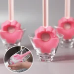 1 PC Cleaner Bottle Brush Flower Shape(6.5inch) - Image 3