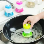 Home Kitchen Washing Utensils Pot Dish Brush - Image 3