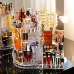 Multi-Function Clear Cosmetic Organizer - Image 2