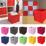 Fabric Cube Unit Home Storage Box - Image 2