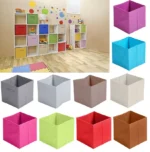 Fabric Cube Unit Home Storage Box - Image 3