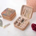 Vintage Floral Jewelry Organizer Box - Image 2
