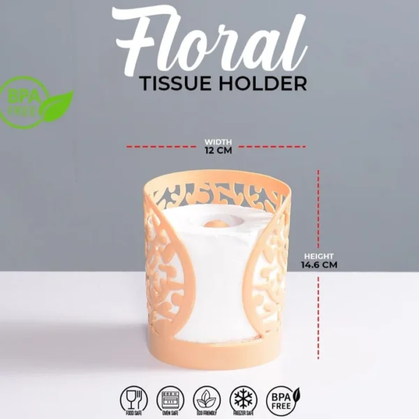 Floral Tissue Paper Holder