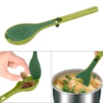 Long Handle Multi-purpose Condiment Filter Spoon - Image 4