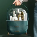 Luxury Portable Cosmetic Organizer Box - Image 3