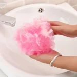 Shower Sponge Bath Ball Loofah - Image 2