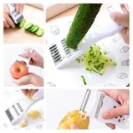 Mini Multifunctional Vegetable And Fruit Slicer And Grater - Image 2