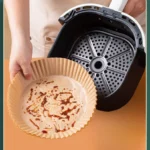 50pcs Set Nonstick Air Fryer Paper Disposable Plate - Image 4