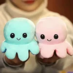Double Sided Reversible Octopus Plush Toy - Image 2